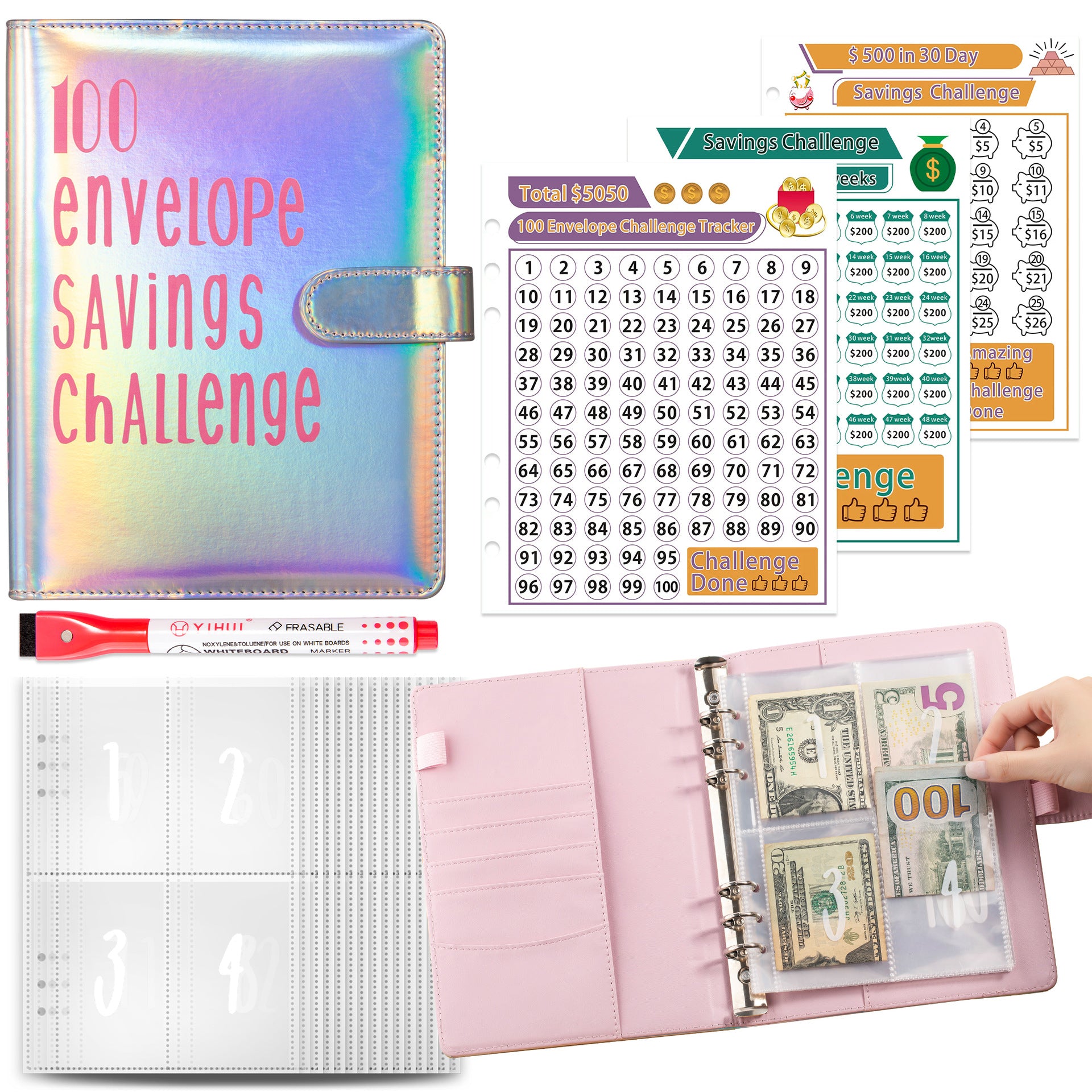 Challenge Your Savings A Savings Journal