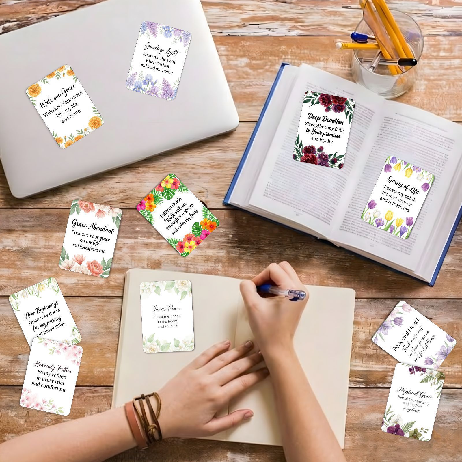 Flower Inspirational Quotes  Gift Decorations Greeting Cards