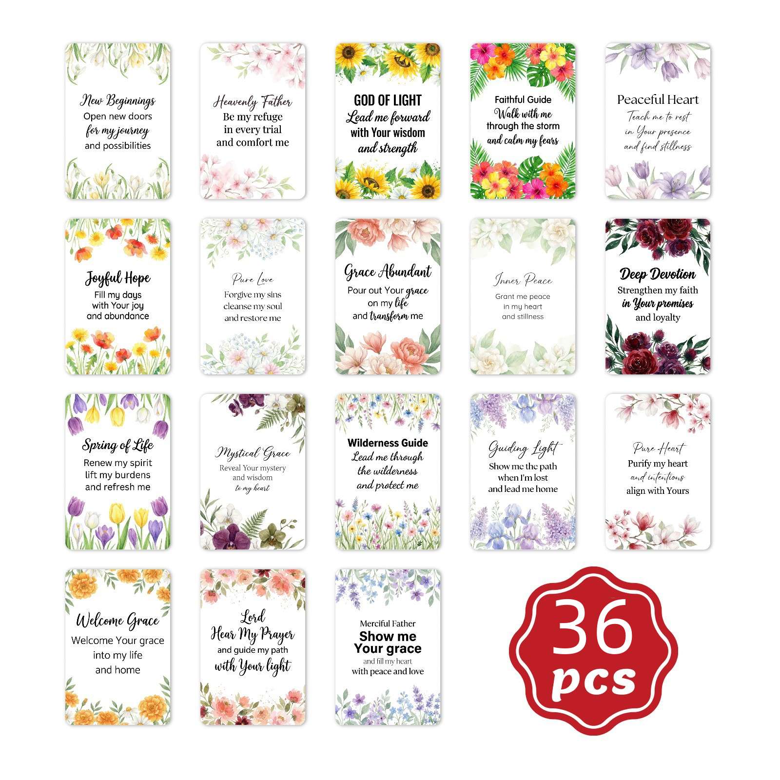 Flower Inspirational Quotes  Gift Decorations Greeting Cards