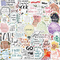 52 Jesus Phrase Bible Doodle Stickers