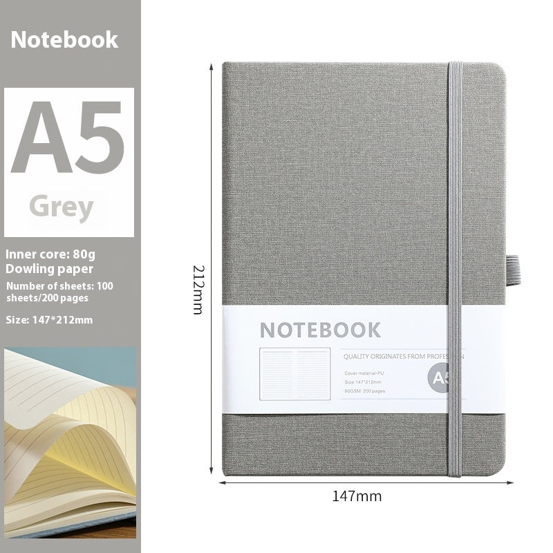 Good-looking A5 Bandage Office Journal Book