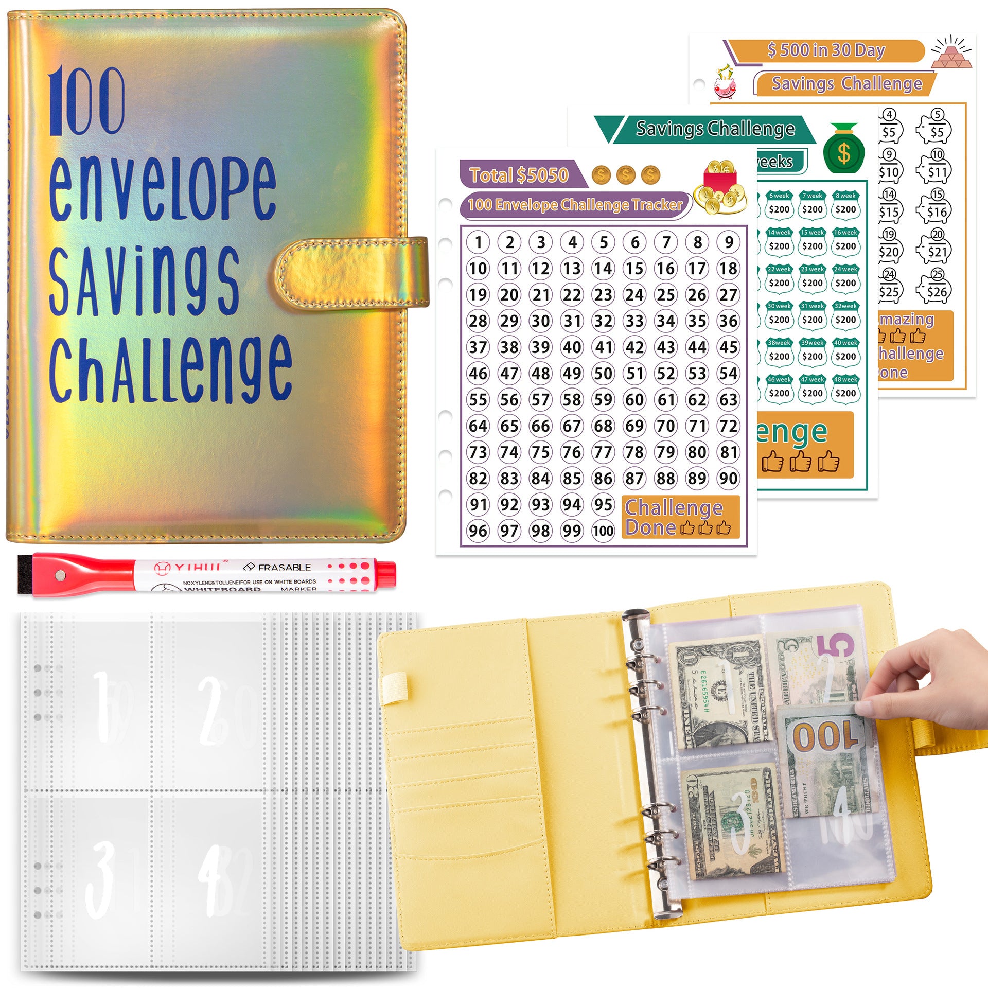 Challenge Your Savings A Savings Journal