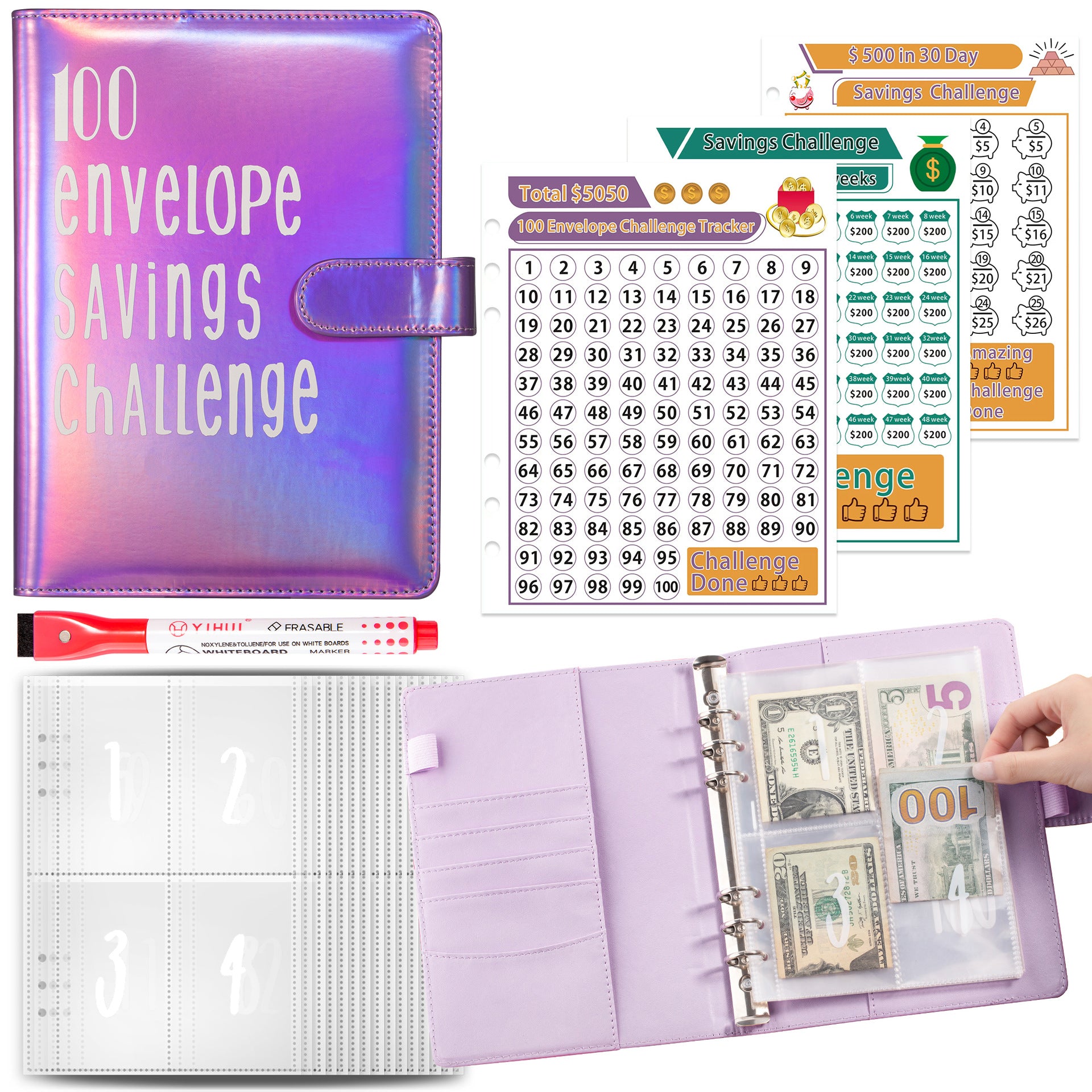 Challenge Your Savings A Savings Journal