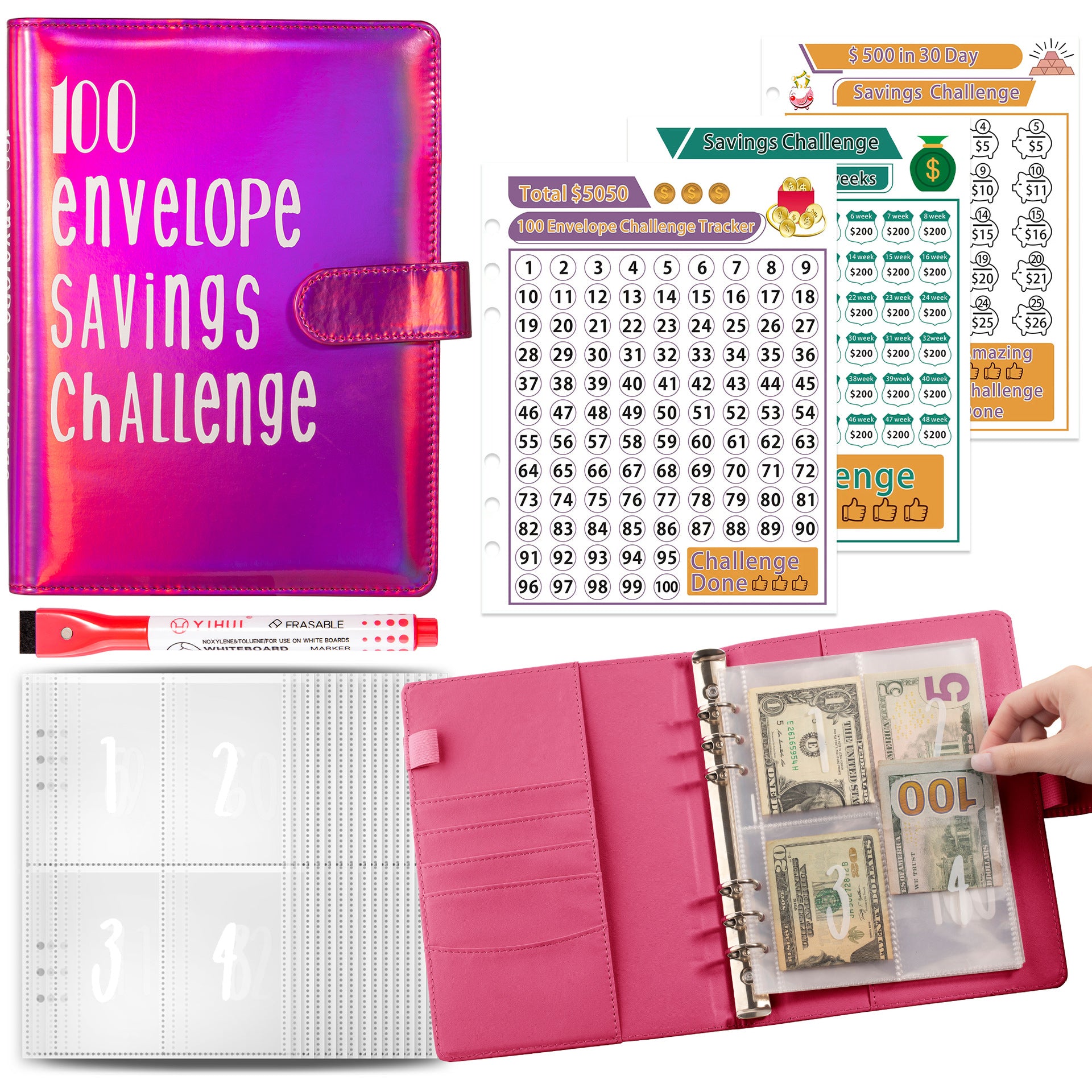 Challenge Your Savings A Savings Journal