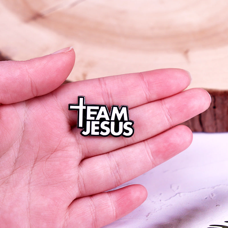 Jesus Enamel Pin Fashion Badge
