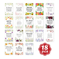 Flower Inspirational Quotes  Gift Decorations Greeting Cards