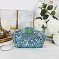Elegant Evening Dress Women's Full Diamond Handbag