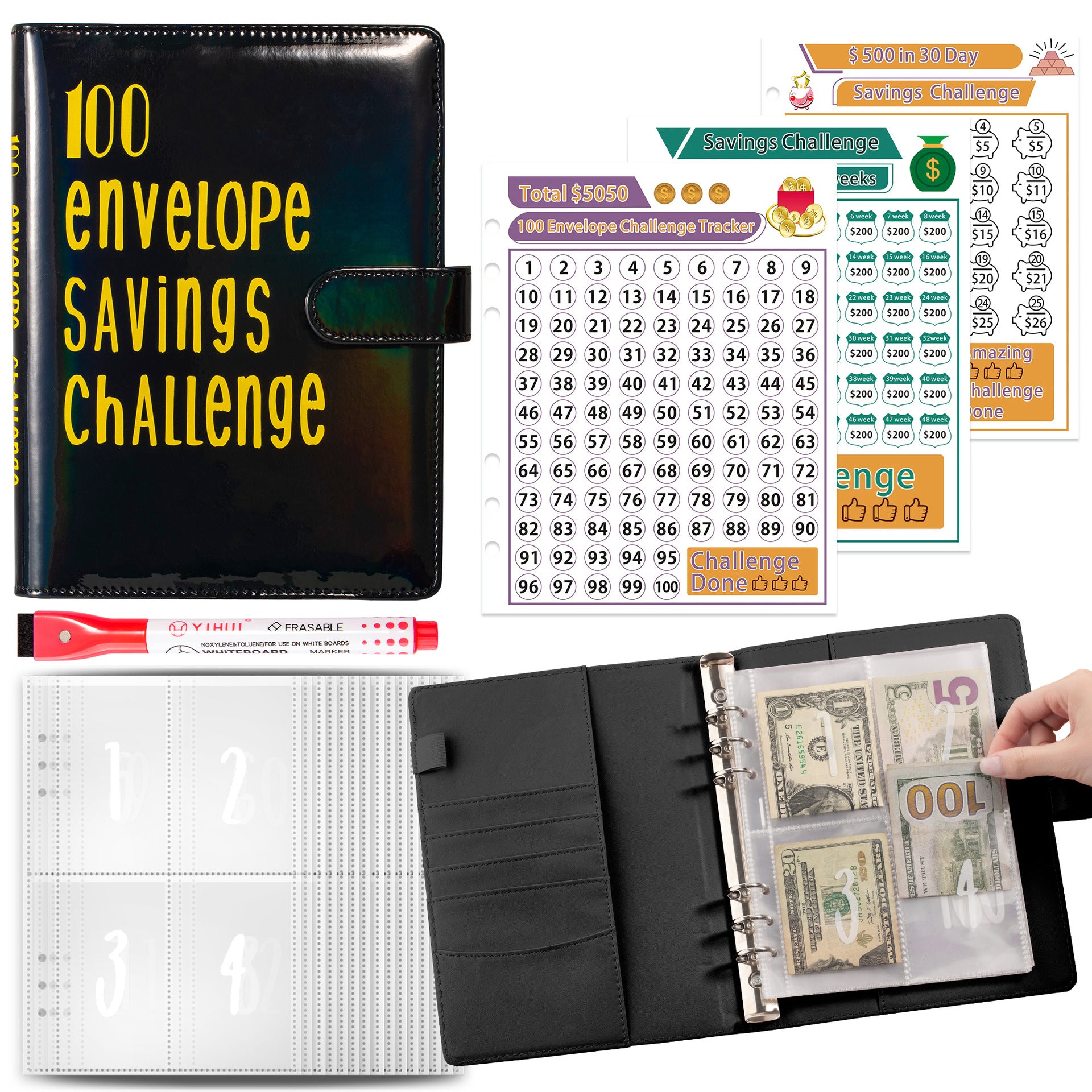 Challenge Your Savings A Savings Journal