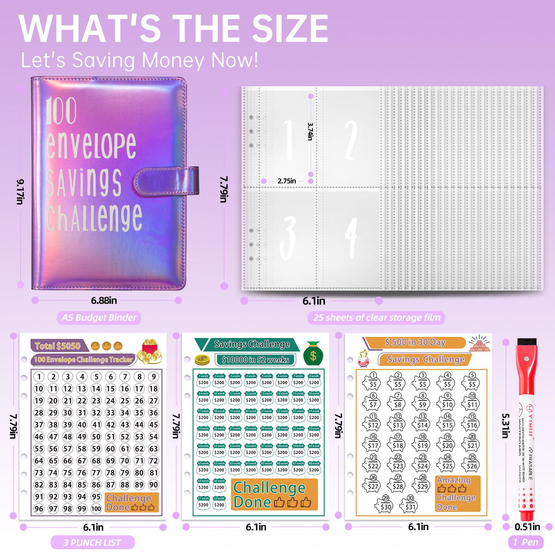 Challenge Your Savings A Savings Journal