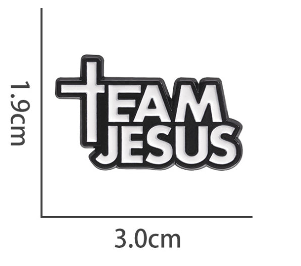 Jesus Enamel Pin Fashion Badge