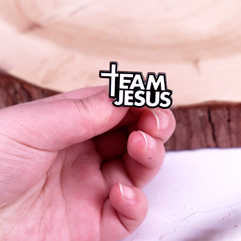 Jesus Enamel Pin Fashion Badge