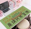 Extra-large Stain-resistant Mouse Pad With Motivational Quotes