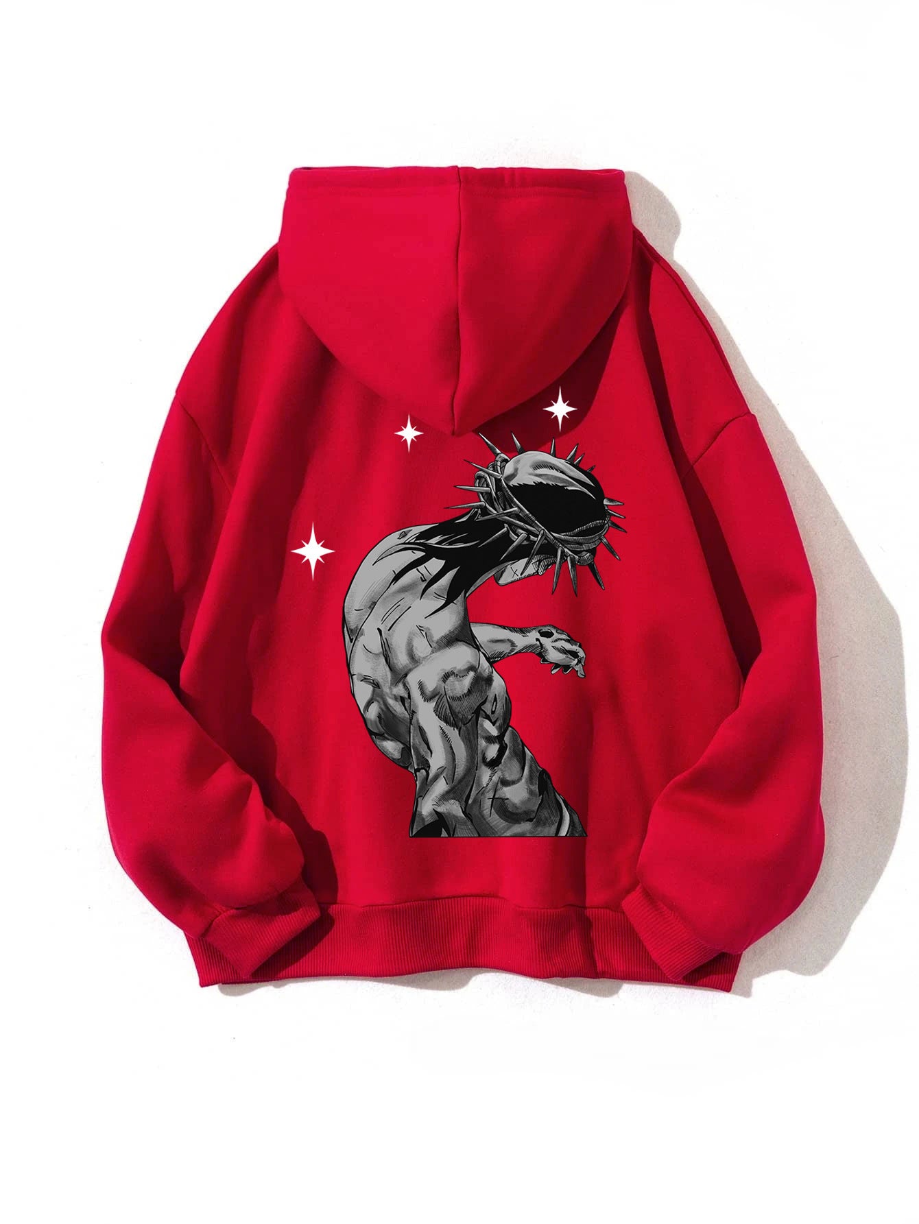 Women's Fashion Casual Letter Jesus Print Hoodie