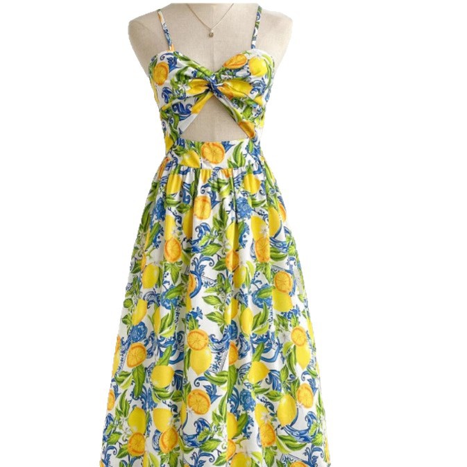 Clothing Sexy Sling Slim Temperament Dress